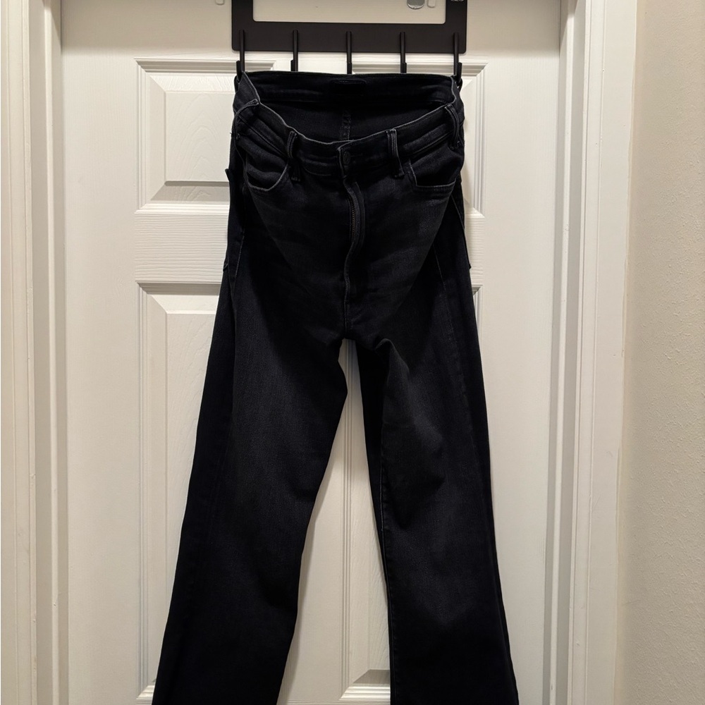 MOTHER Black Denim Jeans